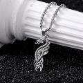 wholesale 925 Sterling Silver Dragon Celtic Knot Pendant Necklace  for Men-0-4