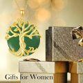 wholesale 14K Gold Sterling Silver Jade Tree of Life Necklace for Women-0-21