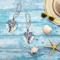 wholesale 925 Sterling Silver Sea Turtle Heart Shape Earrings-0-1