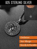 wholesale 925 Sterling Silver Aries Zodiac Sign Necklace with Free Engraving Back Side - Birthday & Father's Day Gifts-0-9