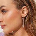 wholesale 925 Sterling Silver Bowling Ball & Pin Sports Dangle Earrings for Women Girls Gifts-0-3