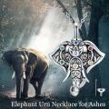 wholesale 925 Sterling Silver Multicolor Cubic Zirconia Elephant Pendant Necklace for Women-0-1