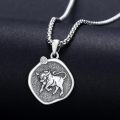 wholesale Sterling Silver Zodiac Constellation Necklace Astrology Pendant-0-33