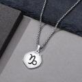 wholesale Sterling Silver Zodiac Constellation Necklace Astrology Pendant-0-29