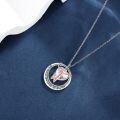 wholesale 925 Sterling Silver Ballet Dancer Sports Lover Gift - She Believed So She Did Pendant Necklace-0-2