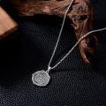 wholesale 925 Sterling Silver Dragon Vegvisir Shield Of Odin Viking Rune Pendant Necklace Wholesale For Men-0-2