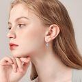 wholesale 925 Sterling Silver Heart Dolphin Earrings-0-2