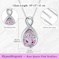 wholesale 925 Sterling Silver Birthstone Valentine s Day Tree of Life Teardrop Necklace-0-39