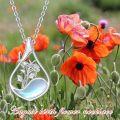 wholesale 925 Sterling Silver Mother of Pearl Floral Pendant Necklaces - Gifts for Her-0-11