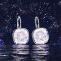 wholesale Sterling Silver Austrian Crystal Hypoallergenic Leverback Earrings Women s Gift-0-46