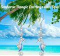 wholesale TOUPOP Seahorse Gifts For Women Seahorse Earrings 925 Sterling Silver Jewelry For Birthday Christmas -0-1