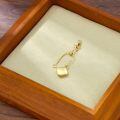 wholesale 18K Gold (Au750) Nickel-Free Hypoallergenic Jewelry Extender Chain - 1/2/3/4/5/6 Inch Lobster Clasp for Necklace Bracelet Anklet -0-1