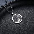 wholesale 925 Sterling Silver Baseball St Sebastian Pendant with With God All Things Are Possible Engraved Backside for Men Women Sports Athletes Faith Gifts Christian Jewelry-0-4