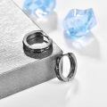 wholesale 925 Sterling Silver Metal Black Onyx Star Studs - 925 Fine Jewelry Minimalist Design for Men & Women-0-1
