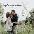wholesale Sterling Silver Angel Number Necklace 111 222 333 444 555 777 888 999 1111-0-4