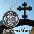 wholesale 925 Sterling Silver Crucifix Pendant Cross Jesus Christ Religious Jewelry Necklaces for Men & Women -0-4