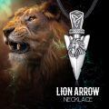 wholesale 925 Sterling Silver Lion Head Arrowhead Pendant Necklaces for Men Women 925 Sterling Silver s-0-4