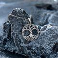 wholesale 925 Sterling Silver 925 Gold Plated Celtic Knot Tree Of Life Pendant Necklace  For Men And Women-0-1