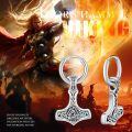wholesale 925 Sterling Silver Thor Hammer Keychain-0-5