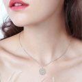 wholesale 925 Sterling Silver Mandala Eye Pendant Necklace Wholesale With Blue Moonstone-0-4