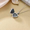 wholesale 925 Sterling Silver Locket Pendant With Photo Insertion-0-2