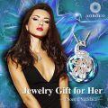 wholesale Sterling Silver Crystal Phoenix Pendant Necklace for Women Gift-0-4