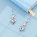 wholesale 925 Sterling Silver Star Crab Drop Earrings for Women Girls Gift Idea-0-3