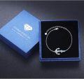 wholesale 925 Sterling Silver Anchor & Mermaid Charm Anklet/Anklet - Coastal Oceanic Jewellery Gift for Her-0-5