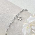wholesale 14K Gold 925 Star Charm Anklet for Women - Minimalist Chain Foot Jewelry-0-1
