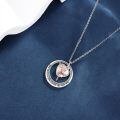 wholesale 925 Sterling Silver She Believed She Could So She Did Heart Necklace-0-2