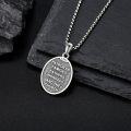 wholesale 925 Sterling Silver St Joseph Pray for Us Medal Necklace Pendant s-0-2