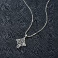 wholesale 925 Sterling Silver Saint Christopher Cross Pendant Necklace-0-3
