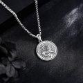 wholesale 925 Sterling Silver Capricorn Constellation Pendant Necklace Zodiac  for Women and Men-0-2