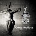 wholesale 925 Sterling Silver Caravaca Cross Angel Crucifix Pendant Necklace-0-1