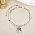 wholesale 925 Sterling Silver Compass Starfish Charm Bracelet - Mother's Day Gift for Her-0-2