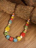 wholesale 925 Sterling Silver Red Beaded Necklace For Women-0-1