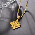 wholesale 925 Sterling Silver Gold Plated Celtic Cross Knot Pendant Necklace For Men Women-0-4