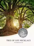 TOUPOP Sterling Silver Tree Of Life Pendant Necklace For Women Men Gifts-0-2