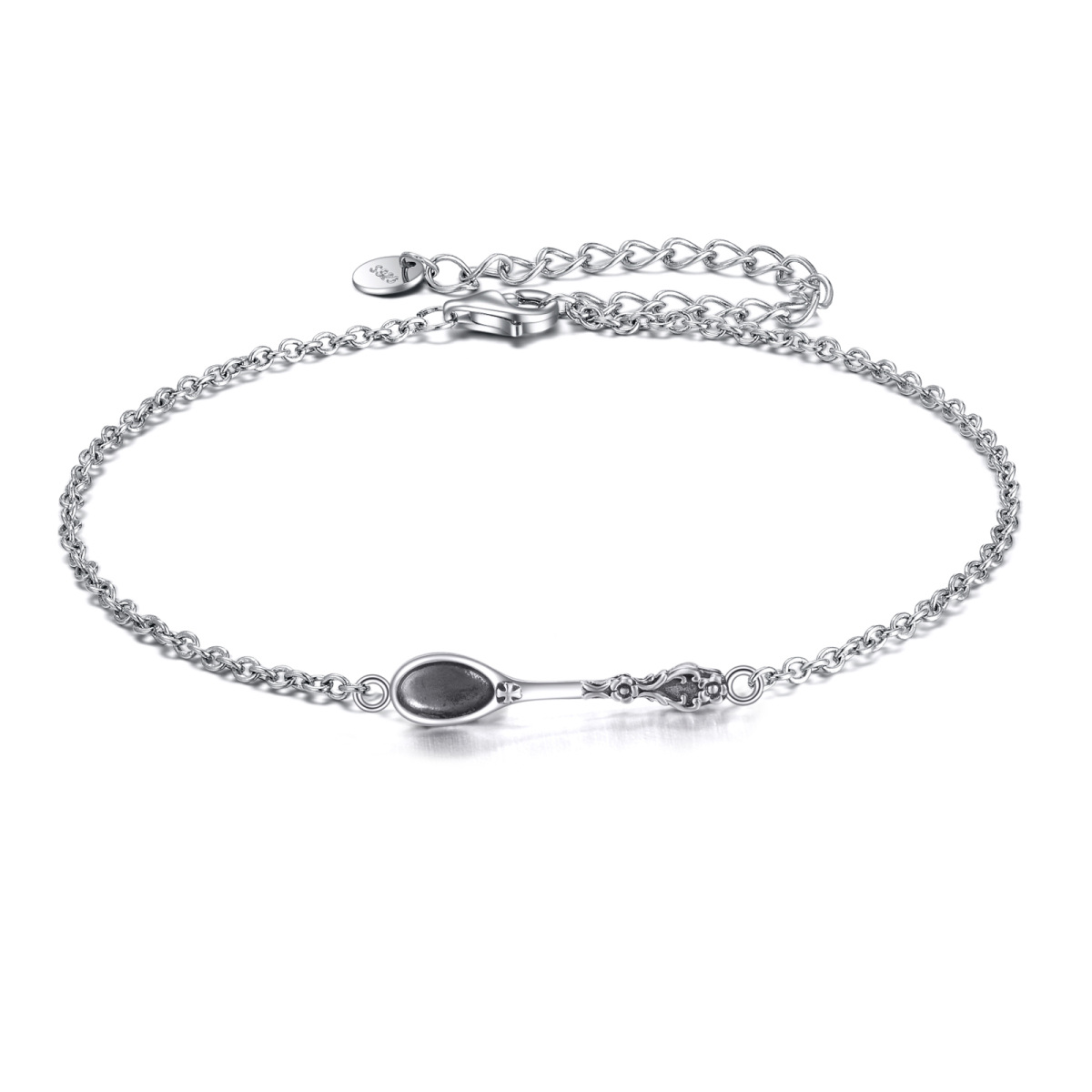 Bracelet en argent sterling avec pendentif-1