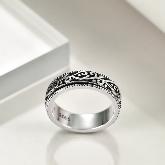 Sterling Silver Filigree Ring-3