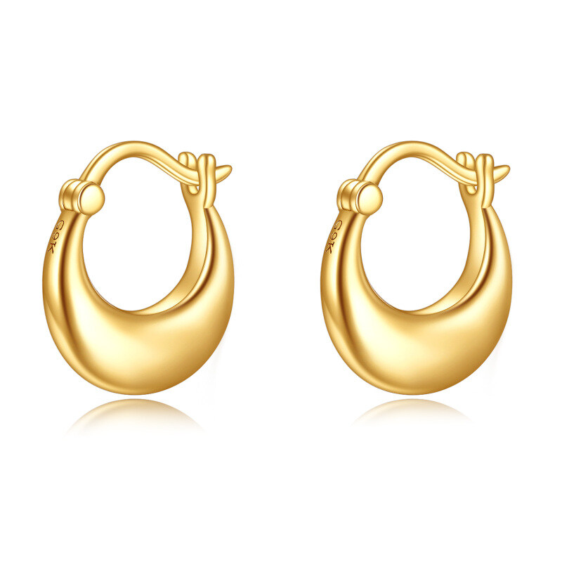 9K Gold Drop Earrings