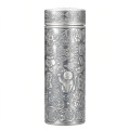 wholesale Pure 999 Fine Silver  Thermos with Traditional Chinese Symbols and Lucky Cat Design-Premium thermos cup - Handicraft-0-0