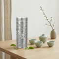 wholesale Pure 999 Fine Silver  Thermos with Traditional Chinese Symbols and Lucky Cat Design-Premium thermos cup - Handicraft-0-1