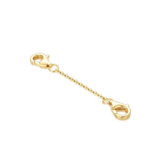 Chaîne d'extension de bracelet de collier en or 10 carats 1/1,5/2/2,5/3/4