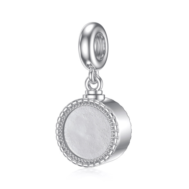 Breloque en argent sterling avec photo personnalisée pour urne de cendres-2