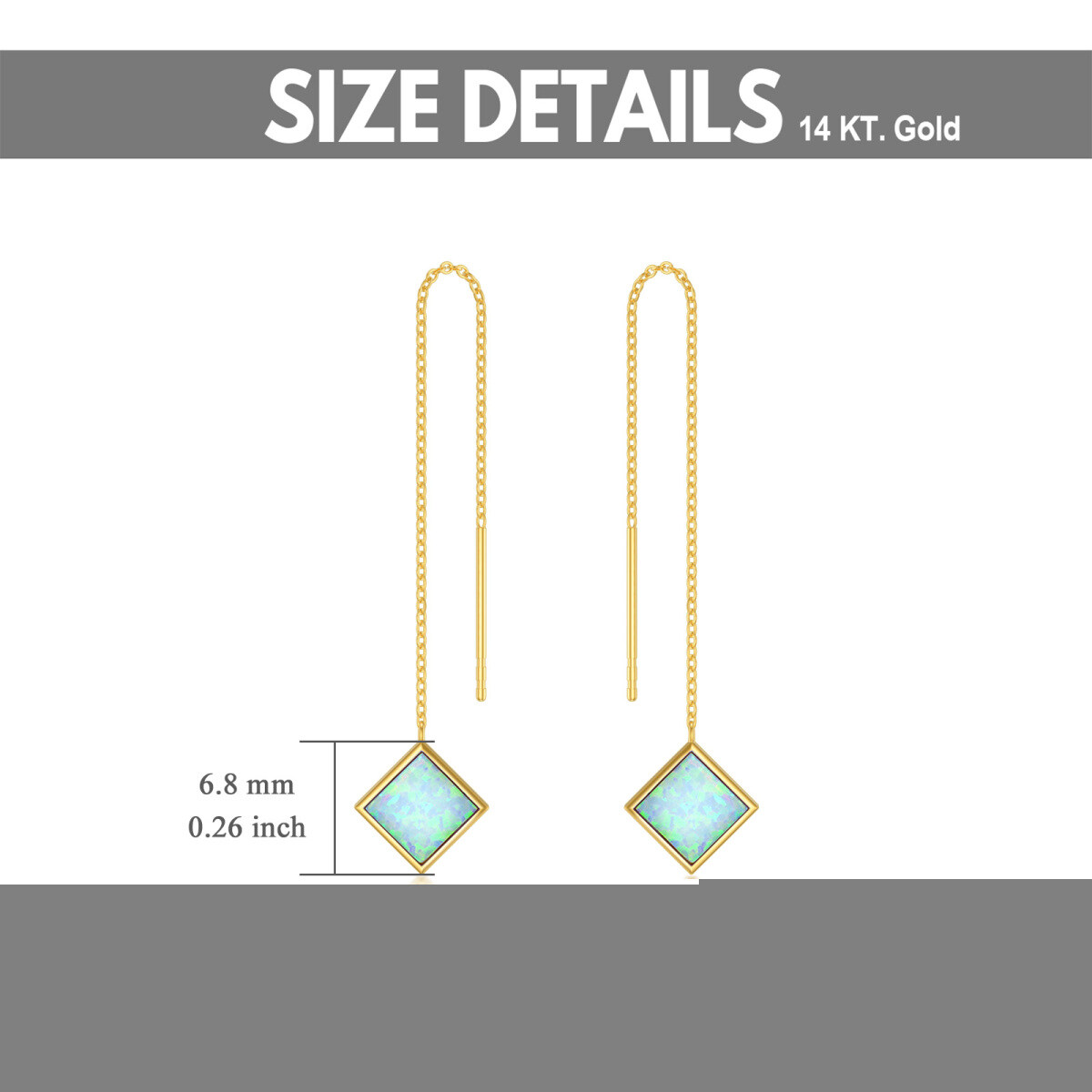 14K Gold Opal Drop Earrings-5