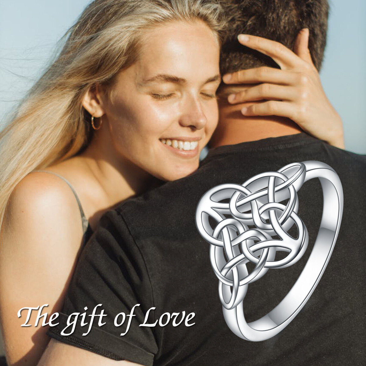 Sterling Silver Celtic Knot Ring-6