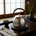 wholesale Pure 999 Fine Silver Elegant Handcrafted  Teapot with Intricate Fish and Cloud Design - Traditional Craftsmanship-Fine large teapot - Handicraft-0-1