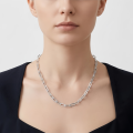 wholesale 925 Sterling Silver Italian Sterling  Chunky Paperclip Chain Necklace-0-3
