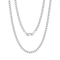 wholesale 925 Sterling Silver Luxury Stainless Steel Cuban Link Chain Necklaces Wholesale - Classic Unisex Jewelry Design-0-0